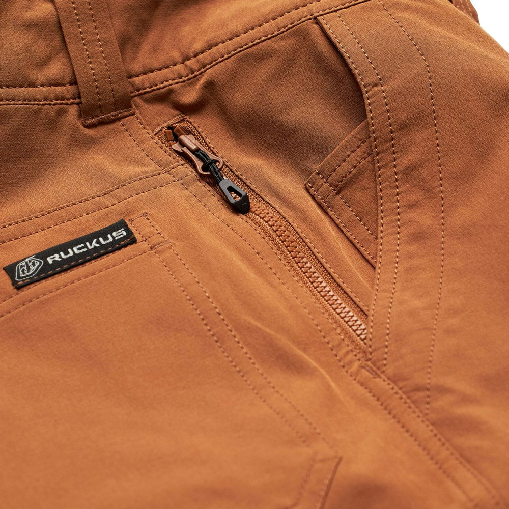 RUCKUS LONG TRAVEL PANT MONO DARK CANVAS