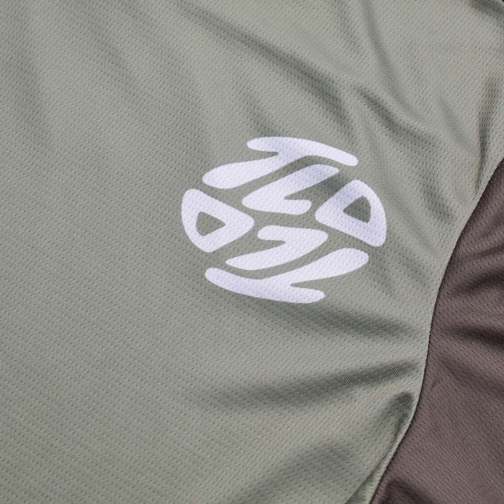 FLOWLINE SS JERSEY FLIPPED OLIVE