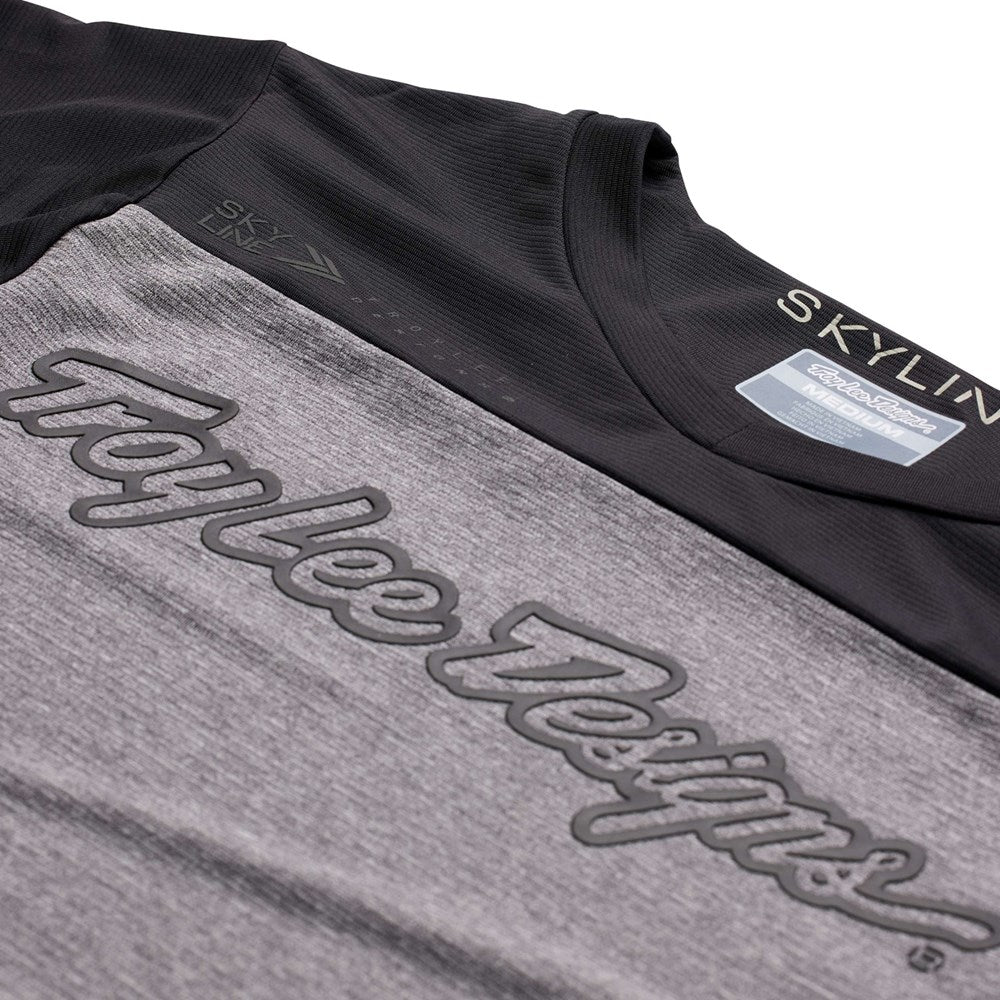 SKYLINE LS JERSEY SIGNATURE HEATHER GRAY / BLACK