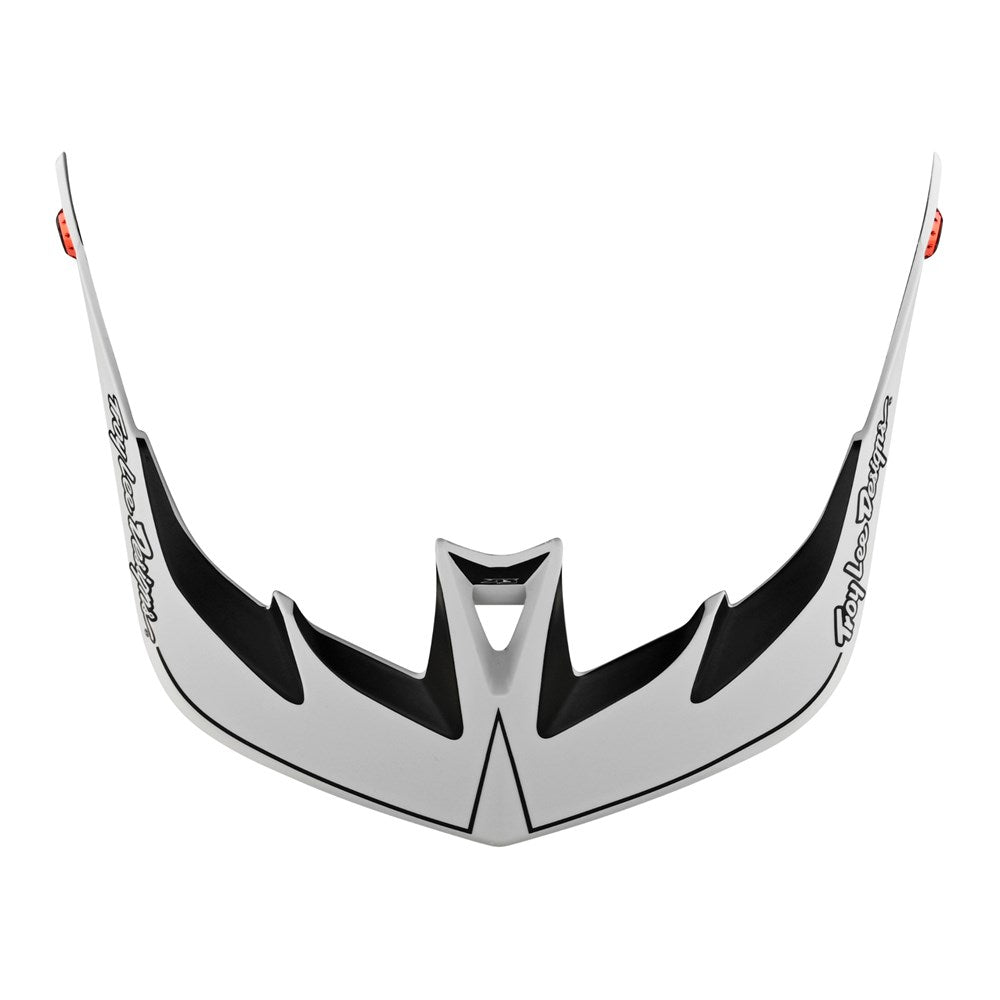 A3 VISOR PIN WHITE / RED