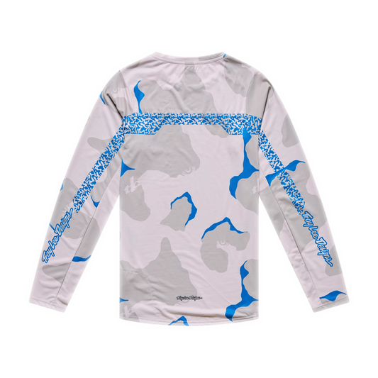 SKYLINE PRO LONG SLEEVE JERSEY FLOW CAMO PUMICE