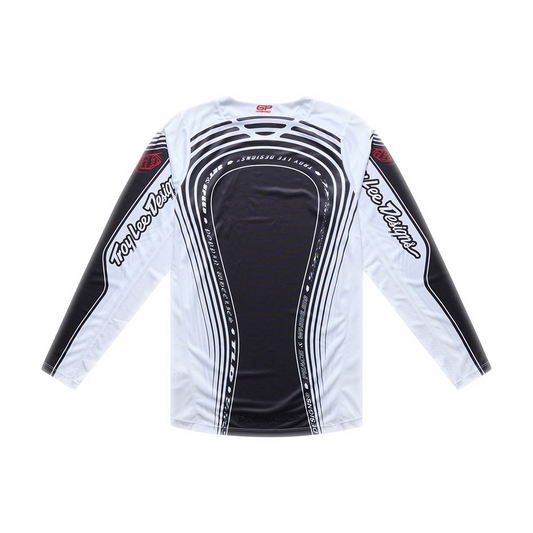 GP PRO JERSEY STREAMLINE BLACK / WHITE