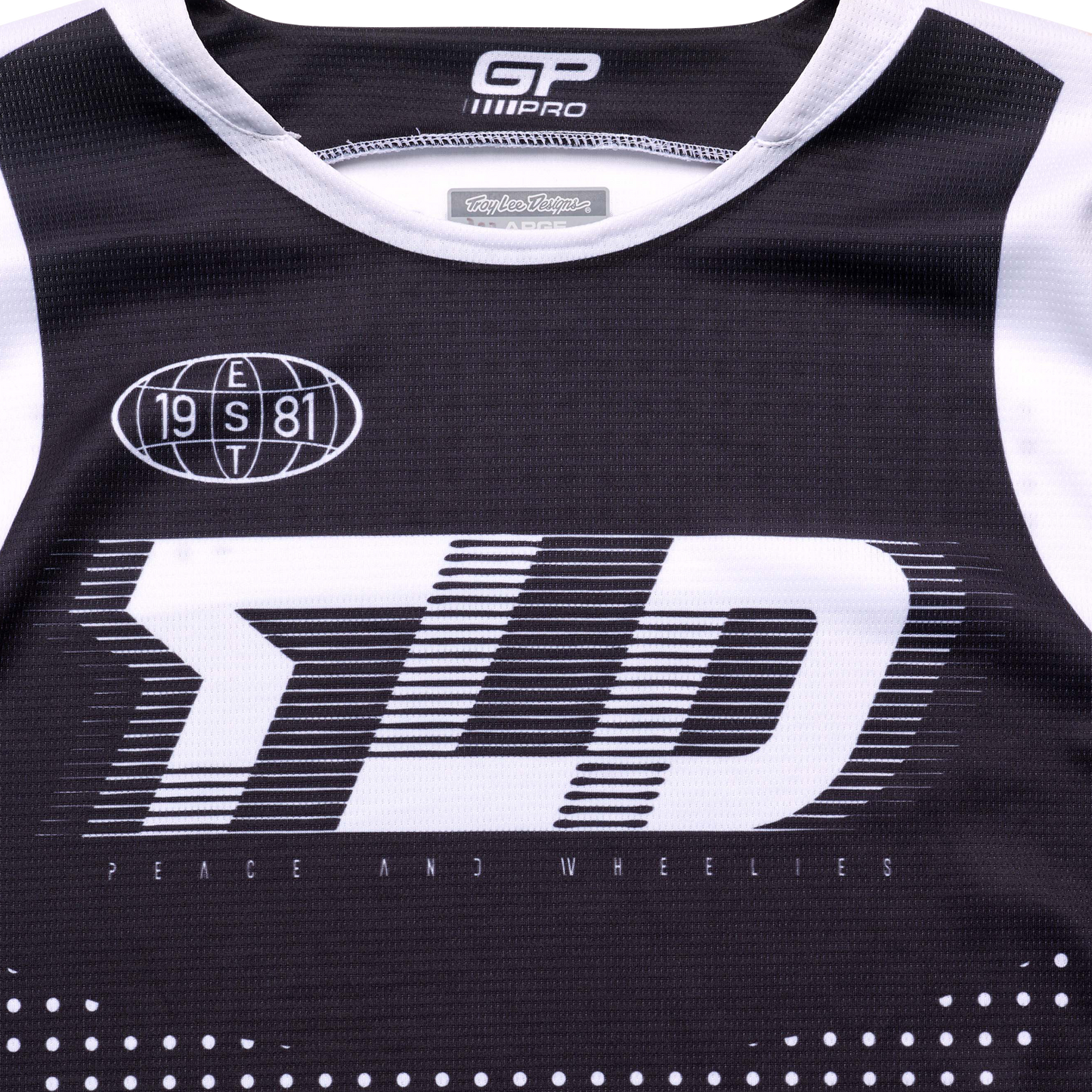 GP PRO JERSEY SPUN BLACK