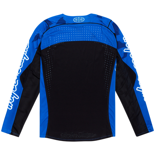 SE PRO JERSEY BLOTTED BRIGHT BLUE