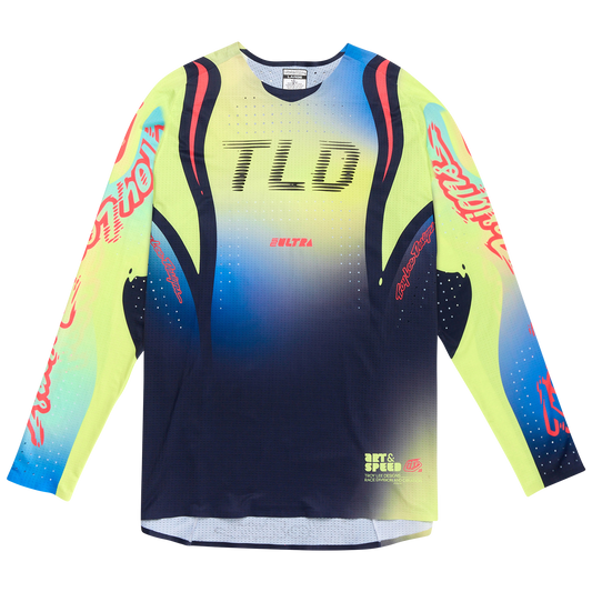 SE ULTRA JERSEY DRIP GLO YELLOW / DARK NAVY