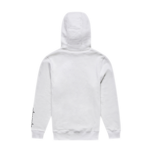 BADGE PULLOVER HOODIE PUMICE