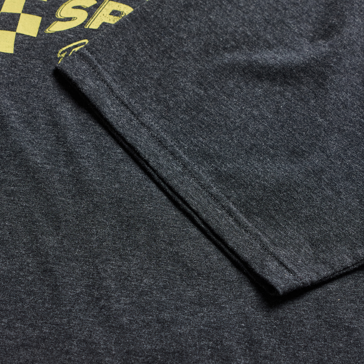 FINISH LINE SHORT SLEEVE TEE BLACK HEATHER