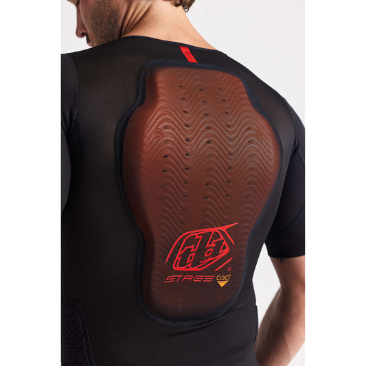 STAGE GHOST D30 SHORT SLEEVE BASELAYER BLACK