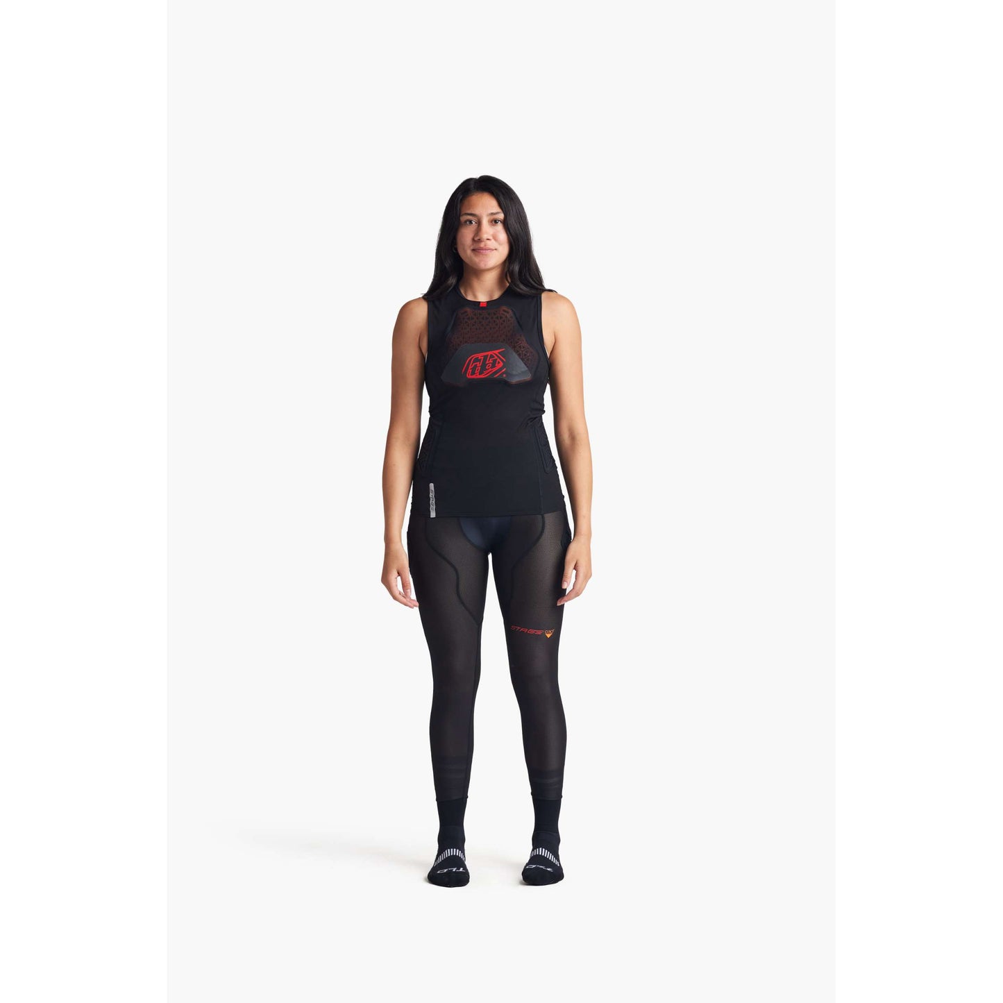 STAGE GHOST D30 VEST BASELAYER BLACK
