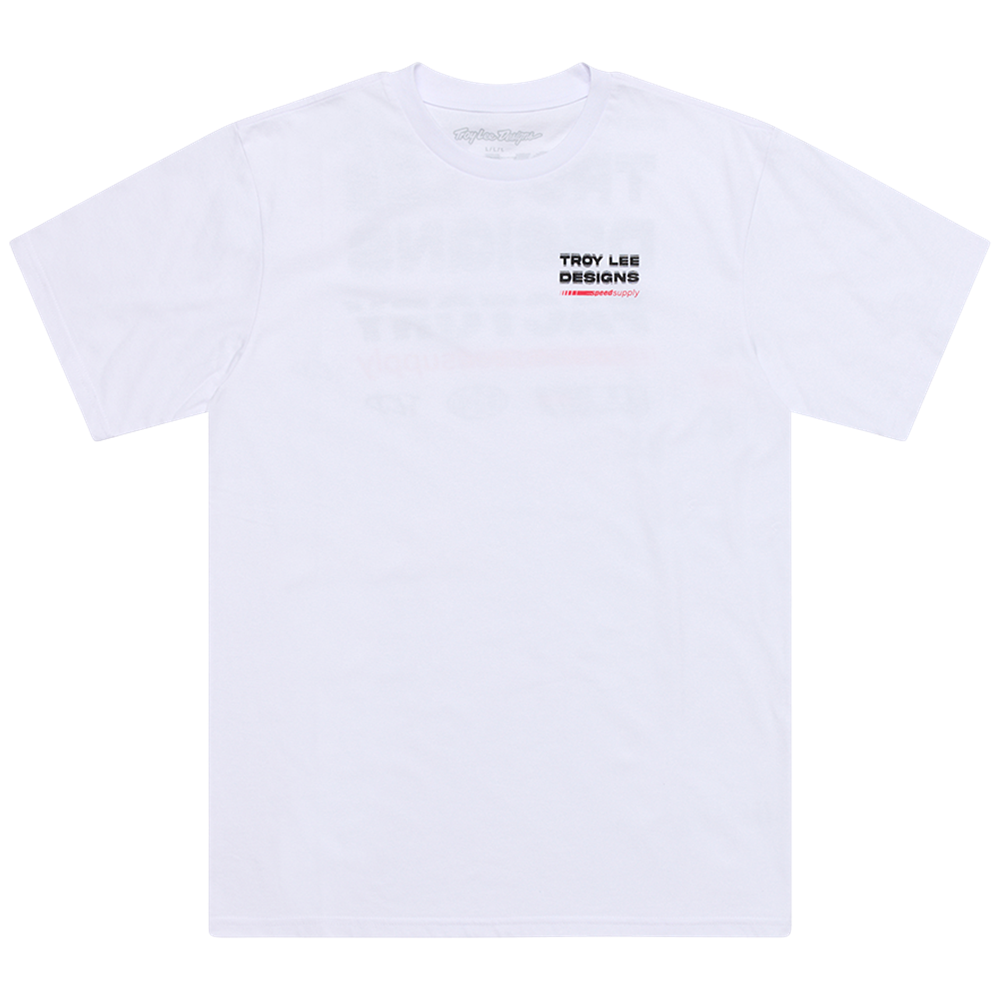 SHORT SLEEVE TEE FACTORY WHITE