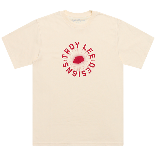 SHORT SLEEVE TEE ROTATION VINTAGE WHITE