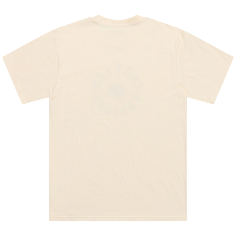 SHORT SLEEVE TEE ROTATION VINTAGE WHITE