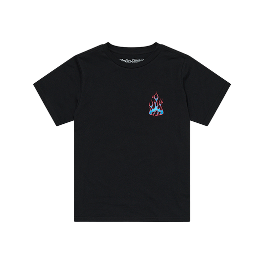 YOUTH SHORT SLEEVE TEE TORCHED BLACK