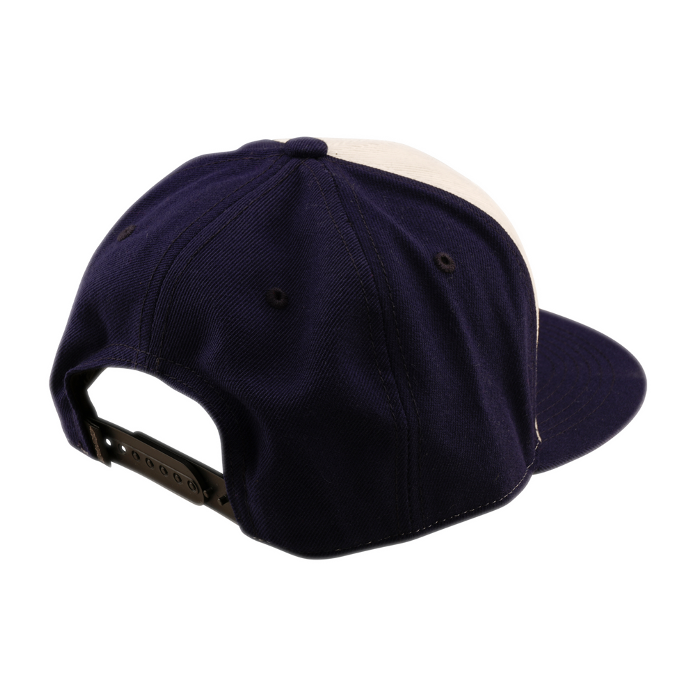 HAPPY DAYZ FLAT BILL SNAPBACK INDIGO / PUMICE