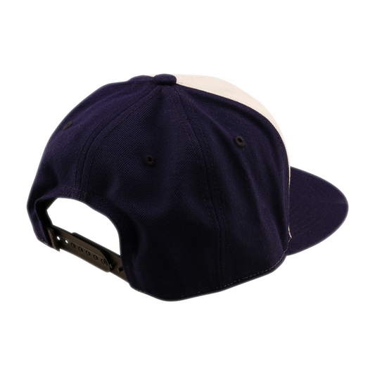 HAPPY DAYZ FLAT BILL SNAPBACK INDIGO / PUMICE