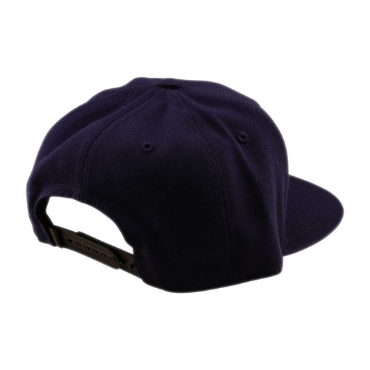 IMPRINT FLAT BILL SNAPBACK INDIGO