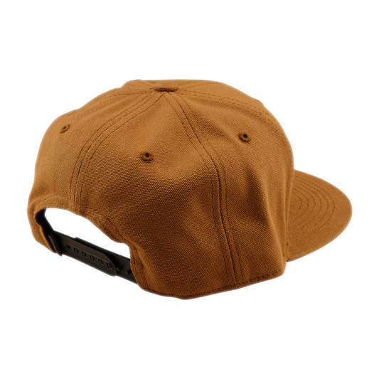 PEACE FLAT BILL SNAPBACK SIENNA
