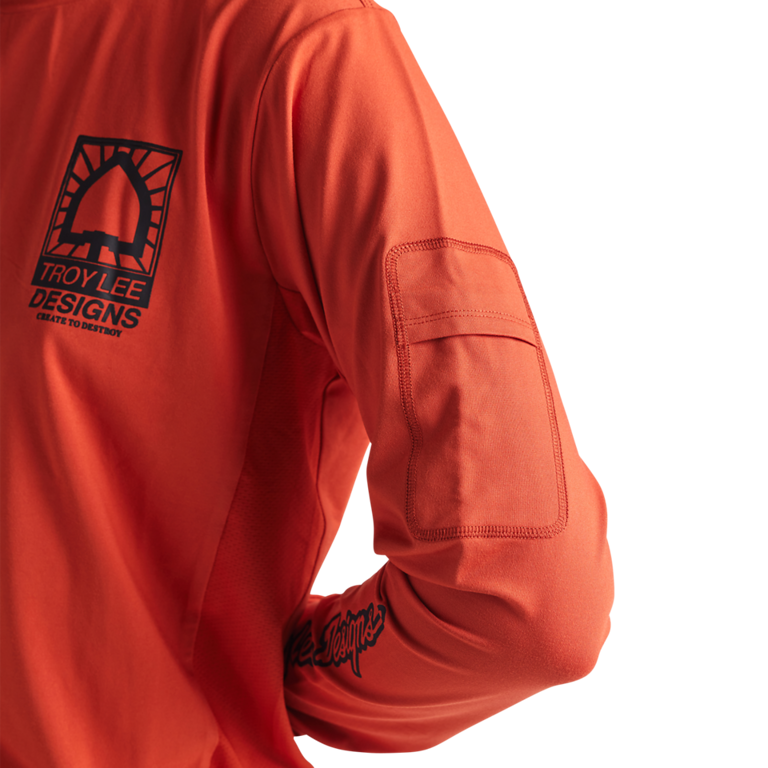 RUCKUS LS RIDE TEE CREATE TO DESTROY BRICK