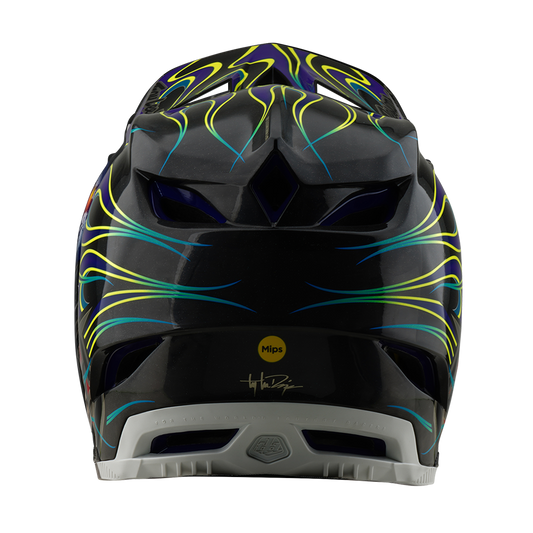 D4 AS CARBON HELMET TORCHED BLACK / PURPLE
