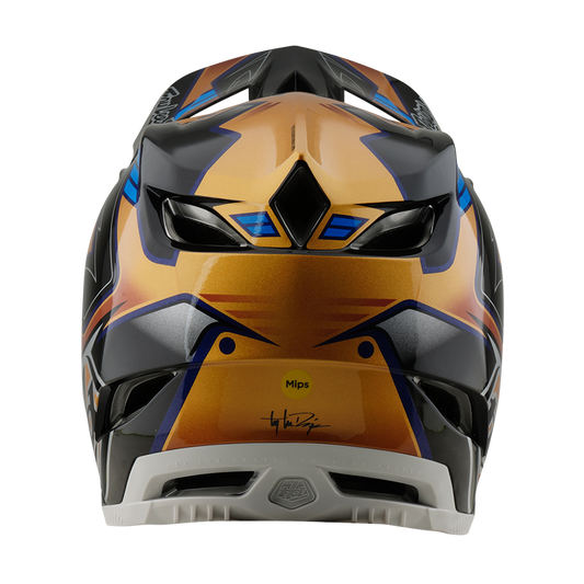 D4 AS COMPOSITE HELMET ROYALTY BLACK / GOLD