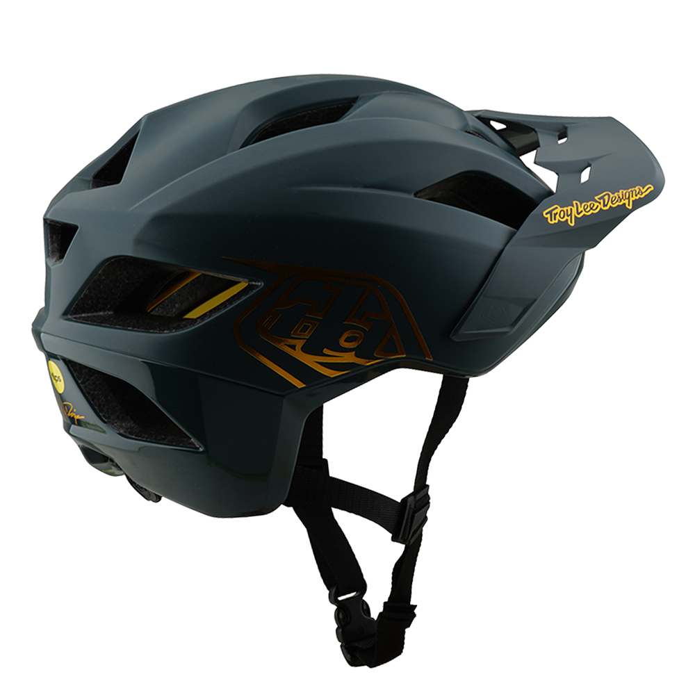 YOUTH FLOWLINE AS HELMET POINT GRAY / GOLD