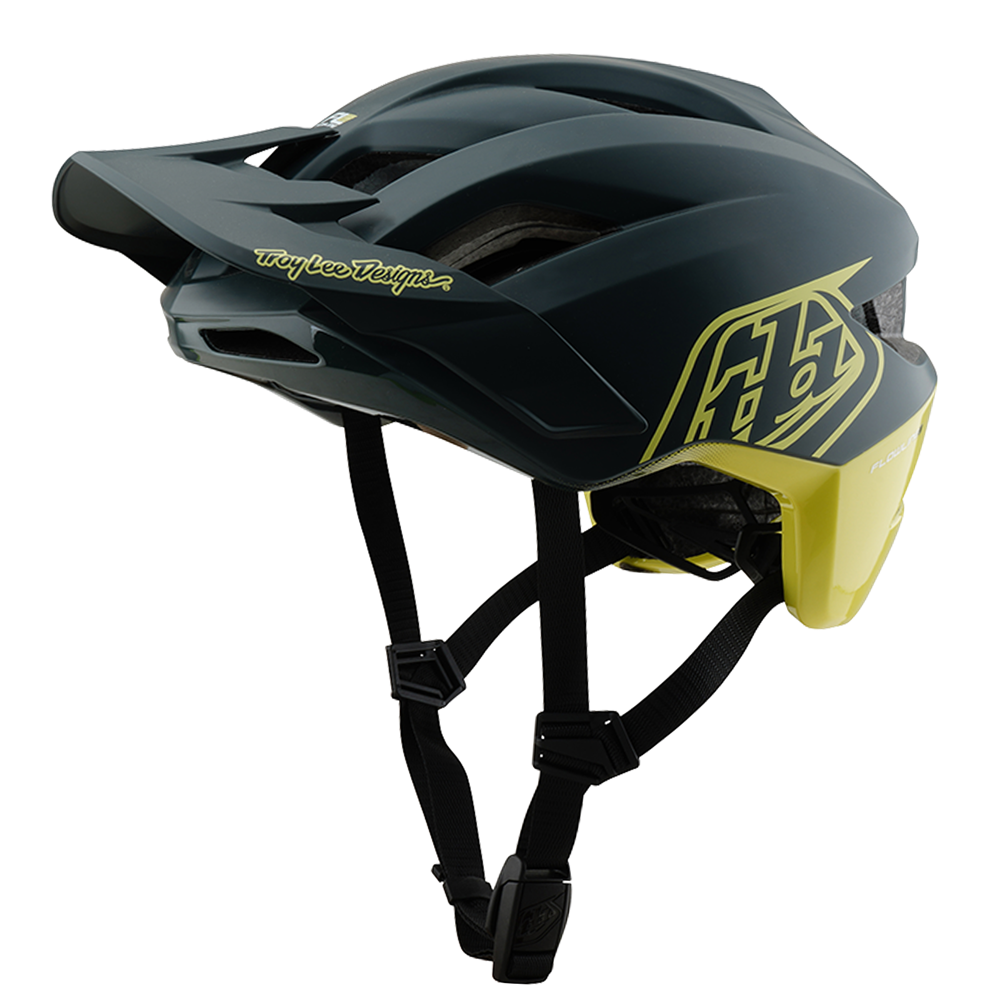 FLOWLINE SE AS HELMET BADGE GRAY / GLO YELLOW