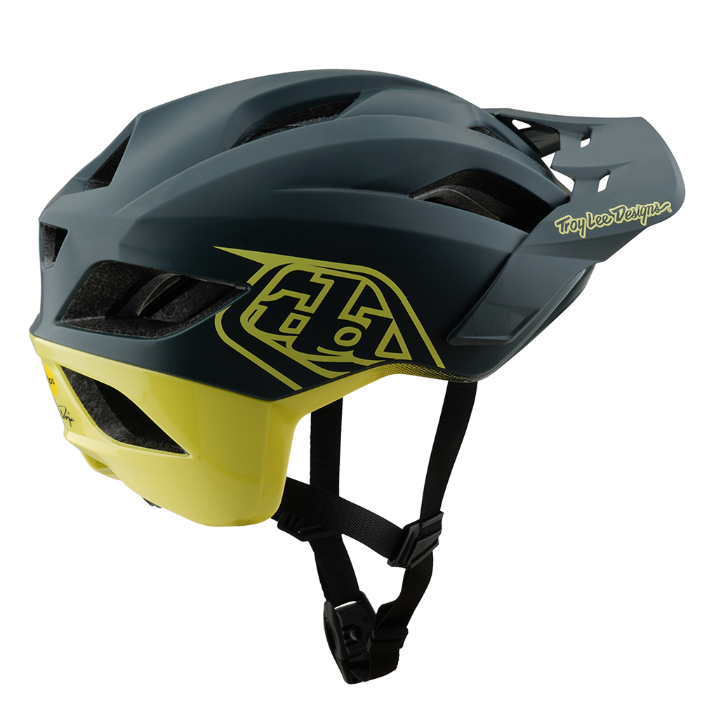 FLOWLINE SE AS HELMET BADGE GRAY / GLO YELLOW
