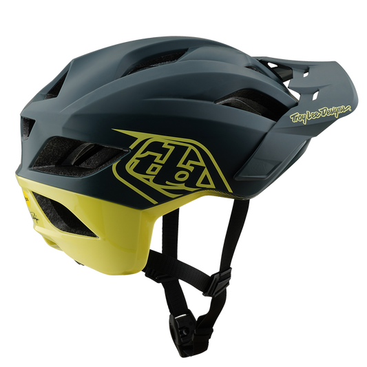 FLOWLINE SE AS HELMET BADGE GRAY / GLO YELLOW