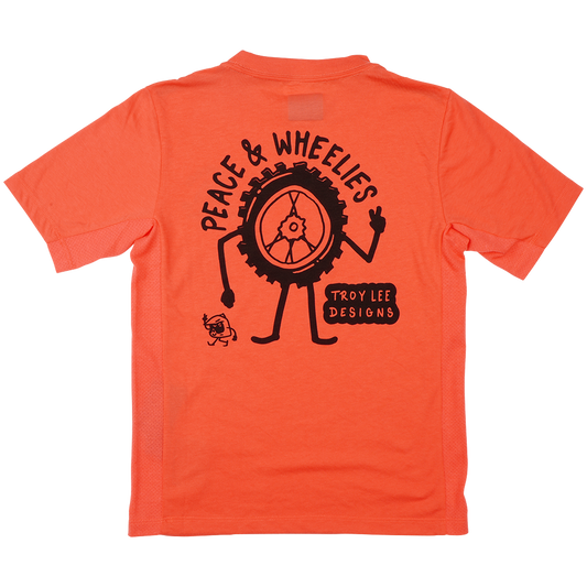 YOUTH SKYLINE RIDE SHORT SLEEVE TEE P&W MELON