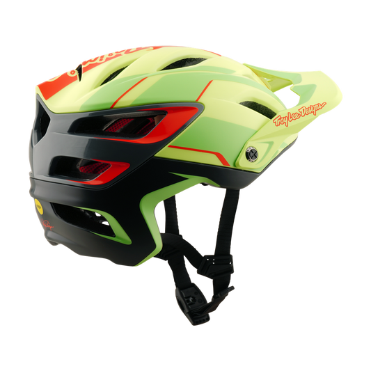 A3 AS HELMET LINES GLO YELLOW