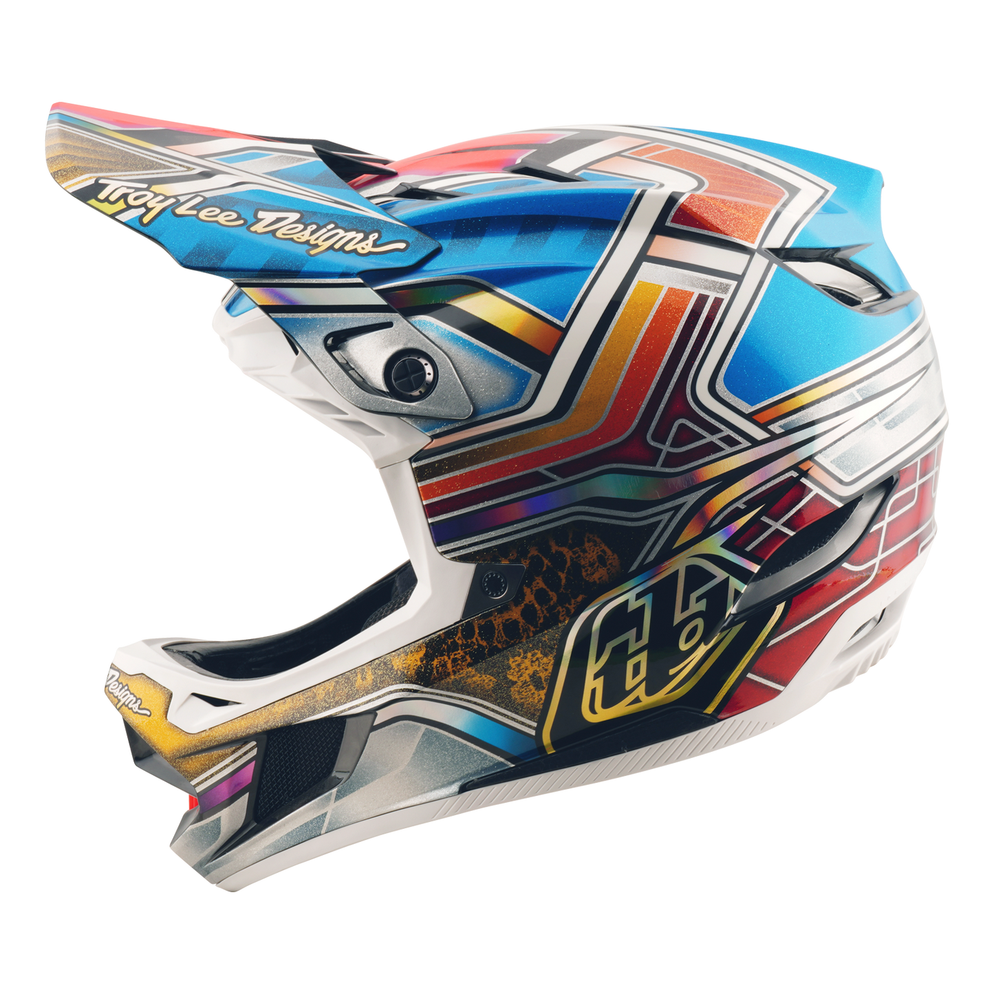 D4 CARBON AS HELMET LOWRIDER BLUE