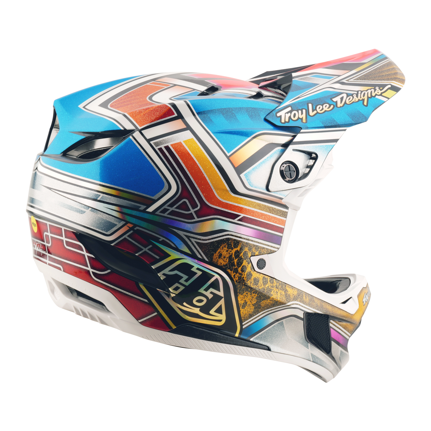 D4 CARBON AS HELMET LOWRIDER BLUE