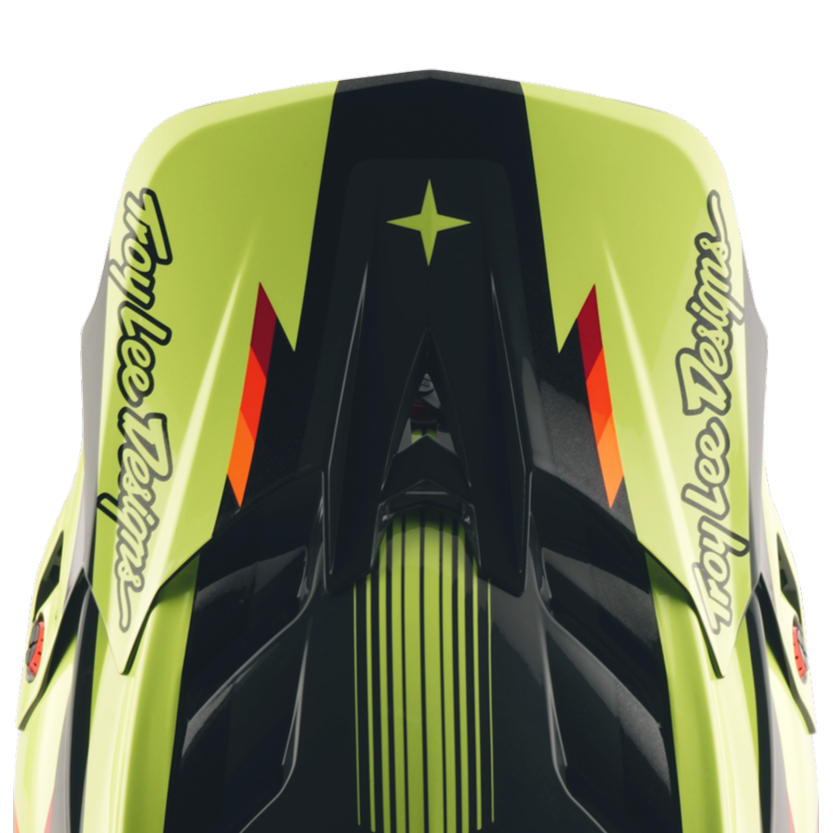 D4 VISOR QUALIFER BLACK / YELLOW