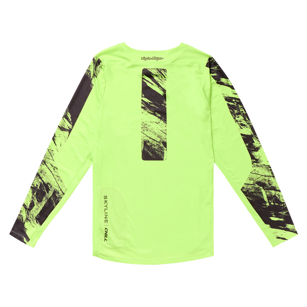 SKYLINE CHILL JERSEY ROCKSLIDE GLO YELLOW