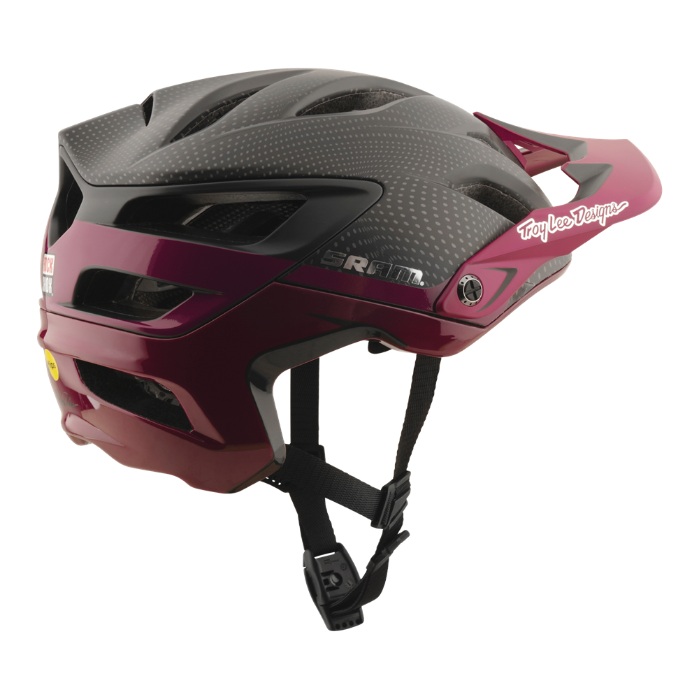 A3 AS HELMET SRAM BLACK / BERRY