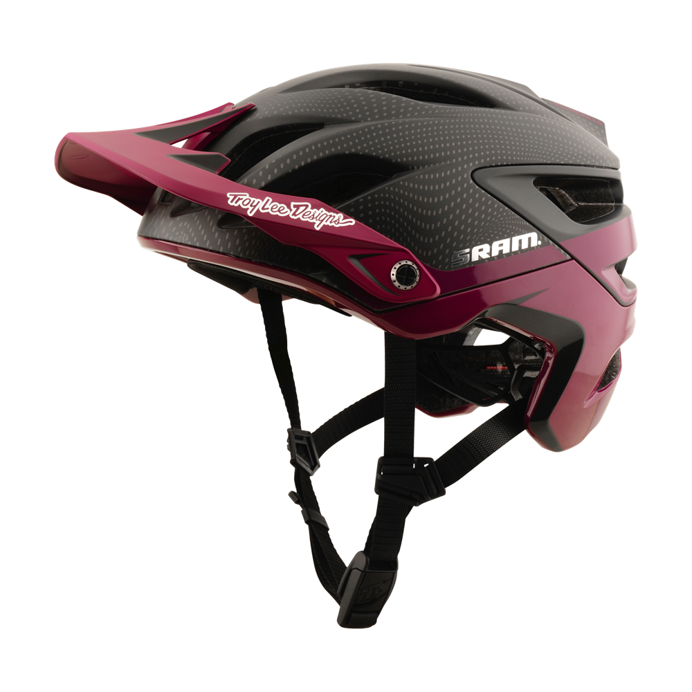A3 AS HELMET SRAM BLACK / BERRY