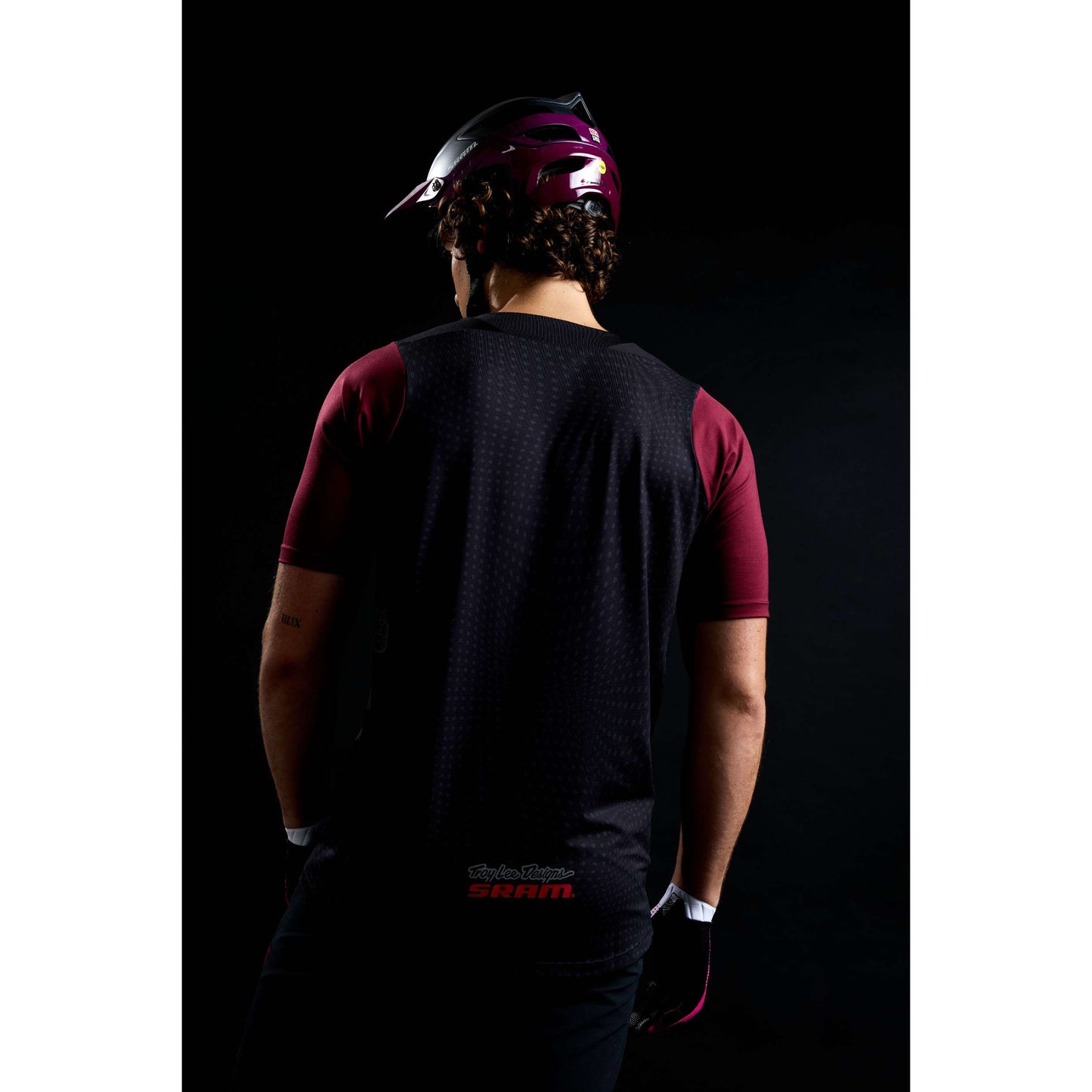 A3 AS HELMET SRAM BLACK / BERRY