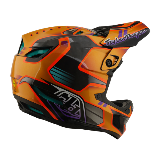 D4 AS CARBON HELMET CREST GOLD