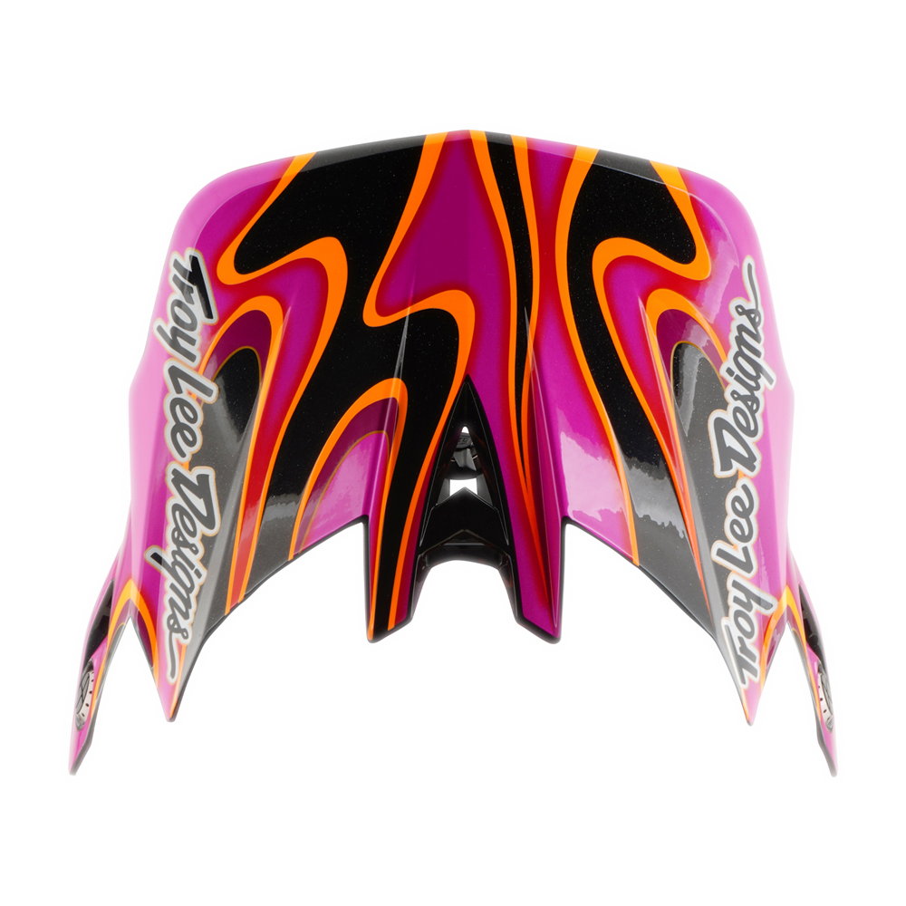 D4 VISOR TORCHED CARBON / MAGENTA