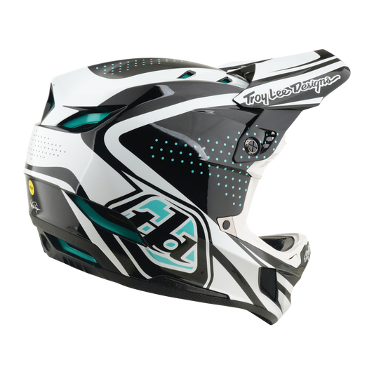 D4 AS POLYACRYLITE HELMET THE LINE CHARCOAL / WHITE