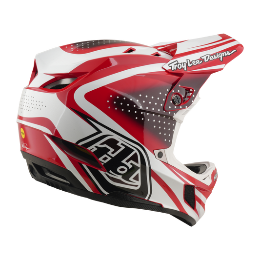 D4 AS POLYACRYLITE HELMET THE LINE FIRE / WHITE