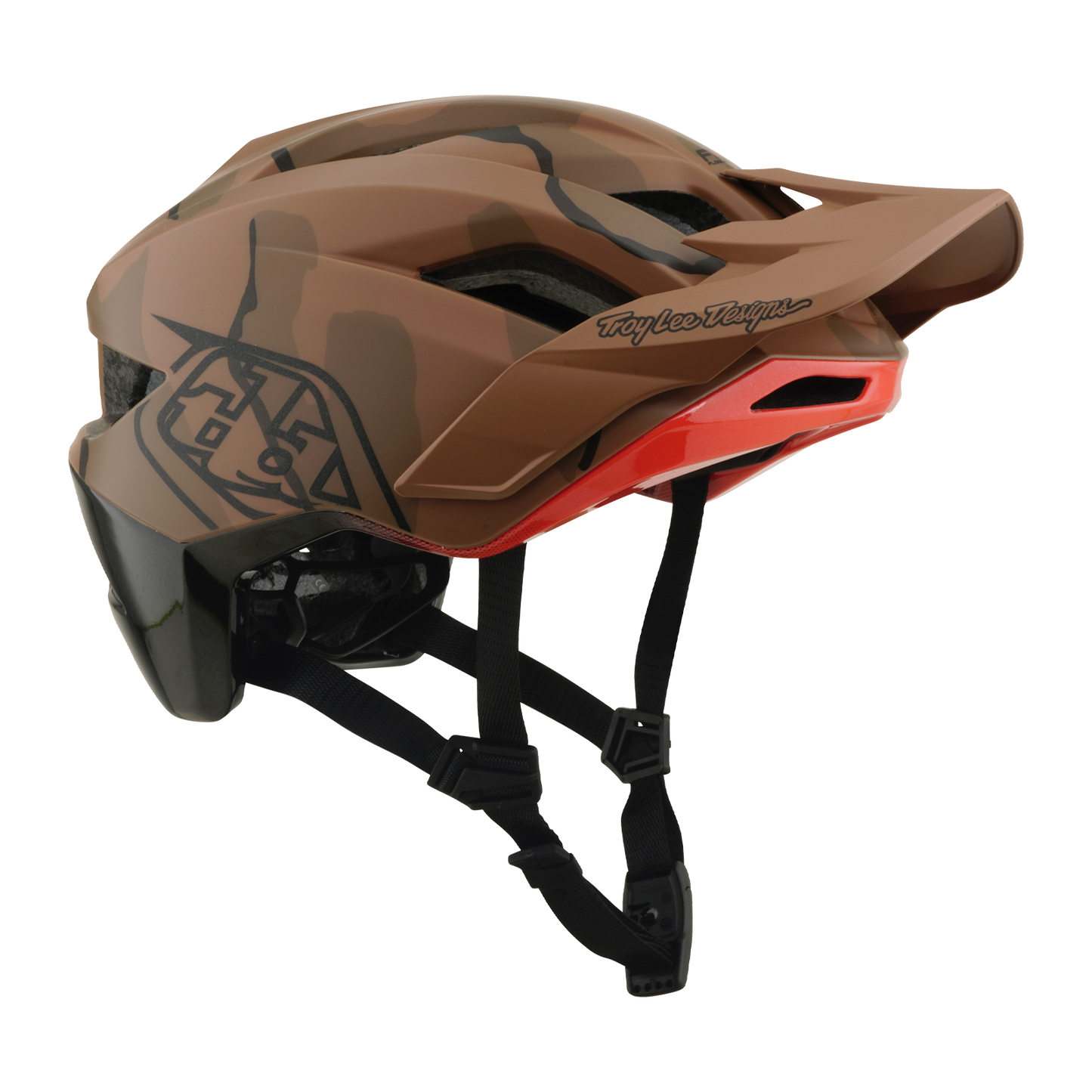 FLOWLINE SE AS HELMET BADGE SIENNA CAMO
