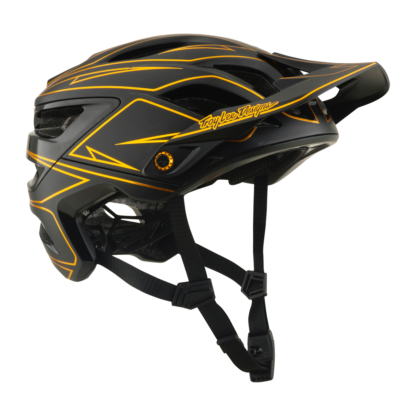 A3 AS HELMET PINSTRIPE BLACK