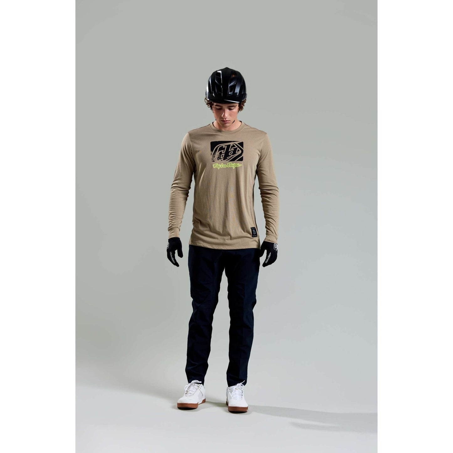 SKYLINE LONG SLEEVE RIDE TEE SCRUBBED TIMBER
