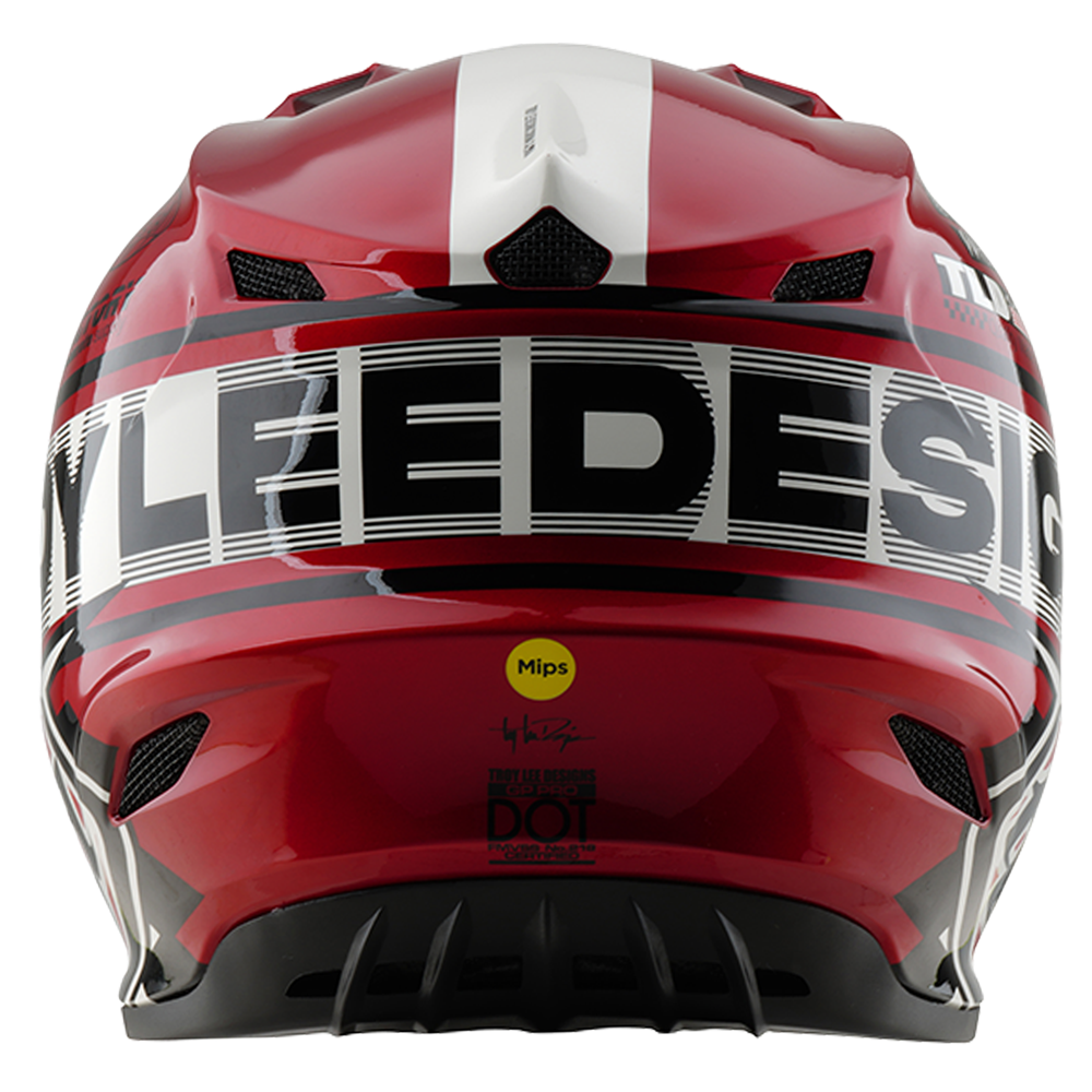 GP PRO HELMET FIFTY-50 WHITE / RED
