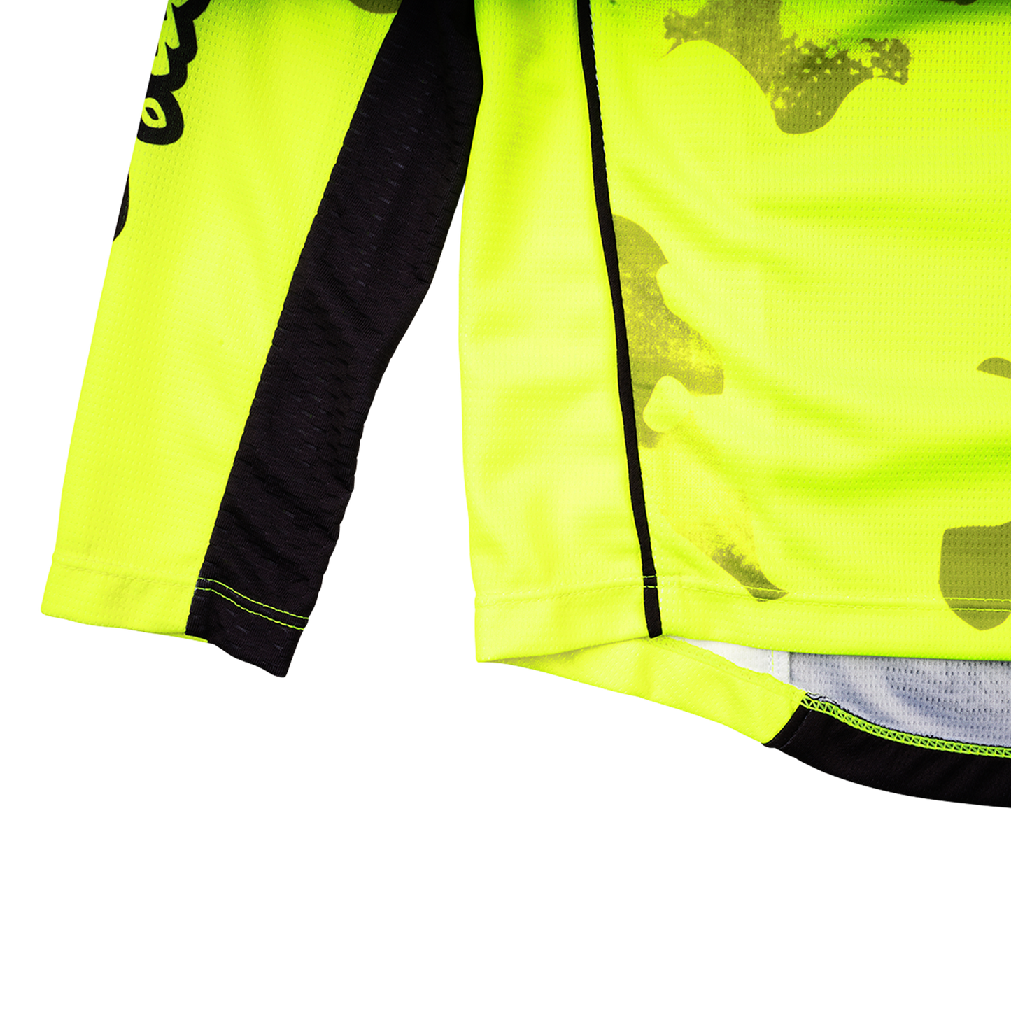 YOUTH GP PRO JERSEY BLOTTED FLO YELLOW
