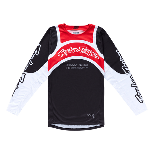 GP PRO JERSEY SWERVE BLACK / RED