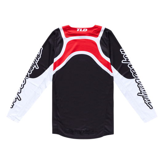 GP PRO JERSEY SWERVE BLACK / RED