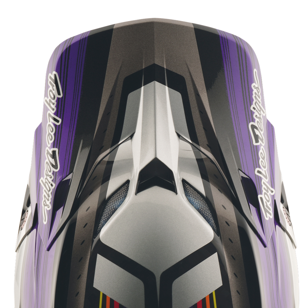 SE5 VISOR STRIPES BLACK / PURPLE