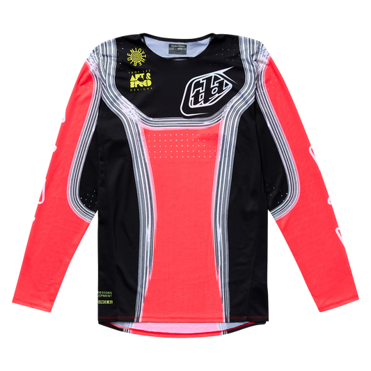 SE PRO JERSEY STRIPES INFRA RED / BLACK